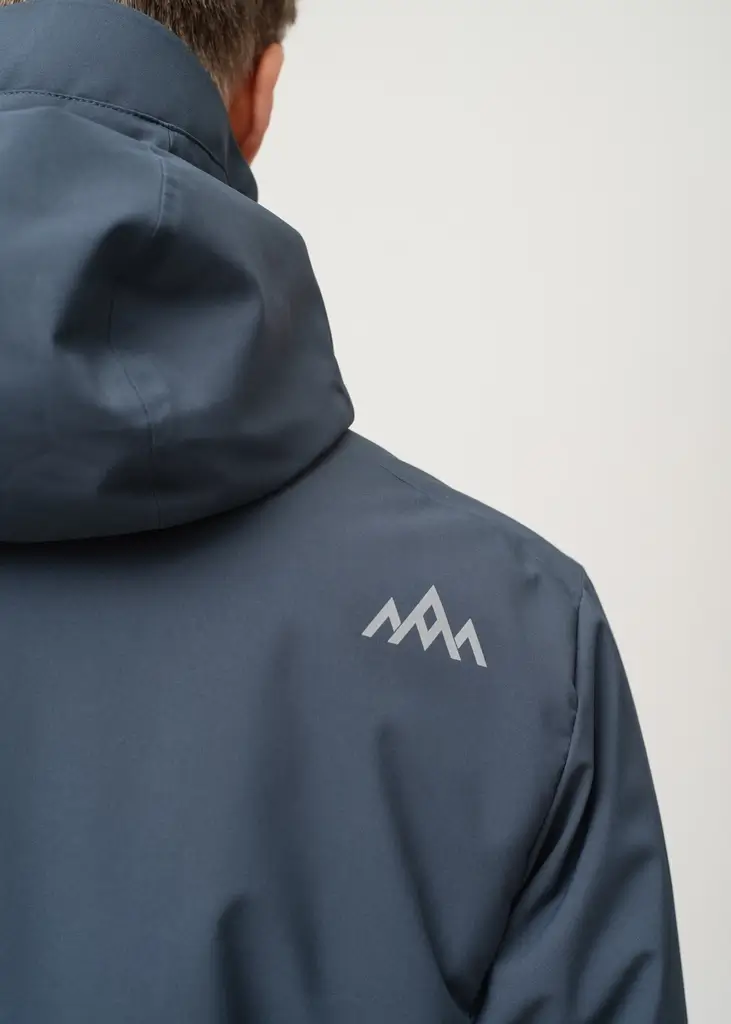 HeatX Heated Oslo Coat Mens Navy - Image 5