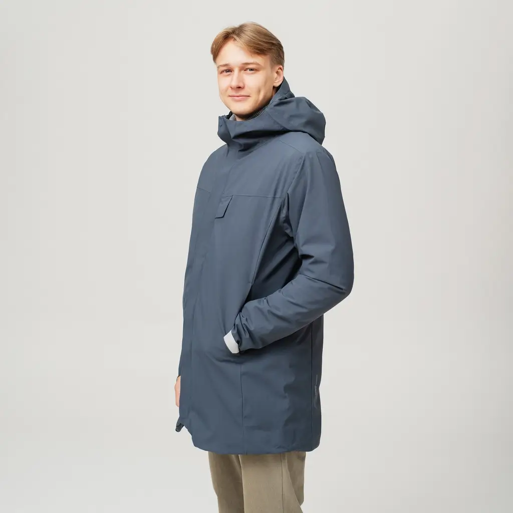 HeatX Heated Oslo Coat Mens Navy - Image 16