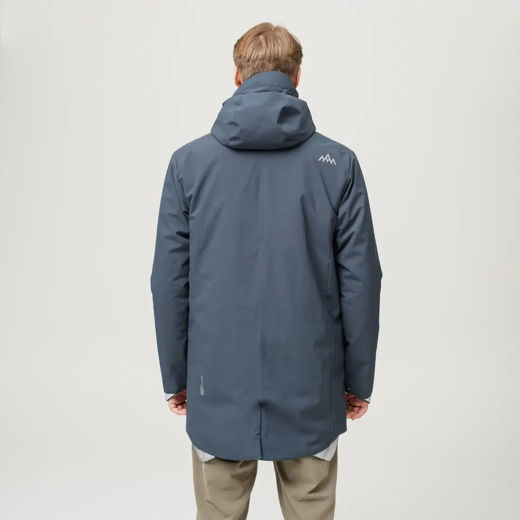 HeatX Heated Oslo Coat Mens Navy - Image 13
