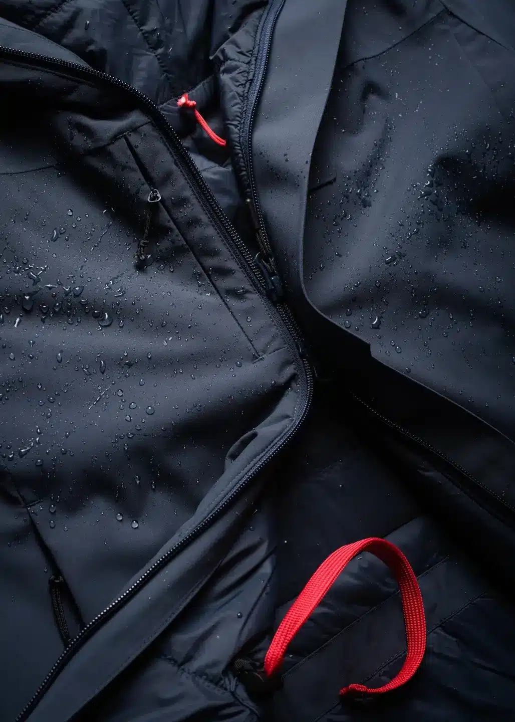 HeatX Heated Oslo Coat Womens Navy - Image 10