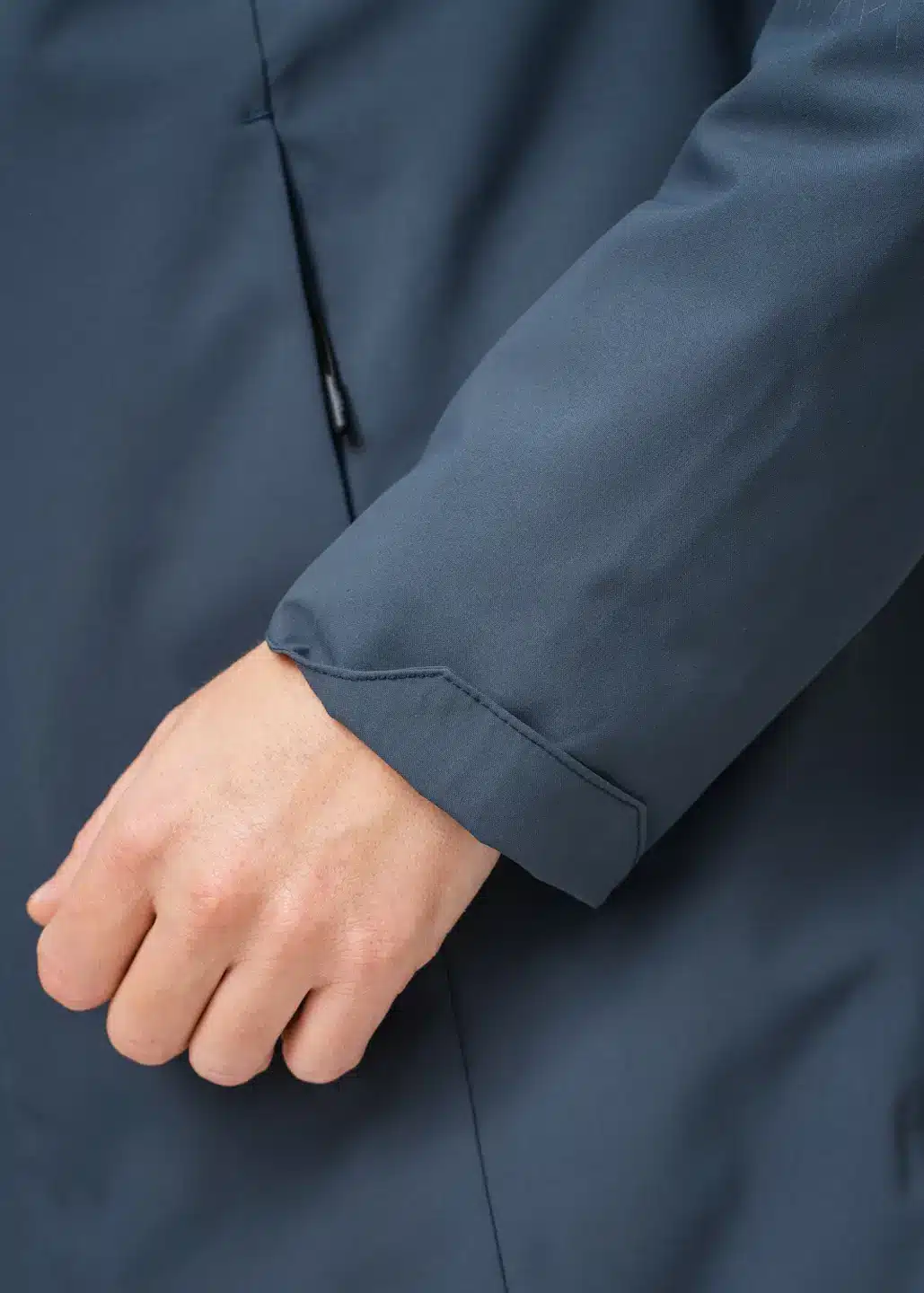 HeatX Heated Oslo Coat Womens Navy - Image 6