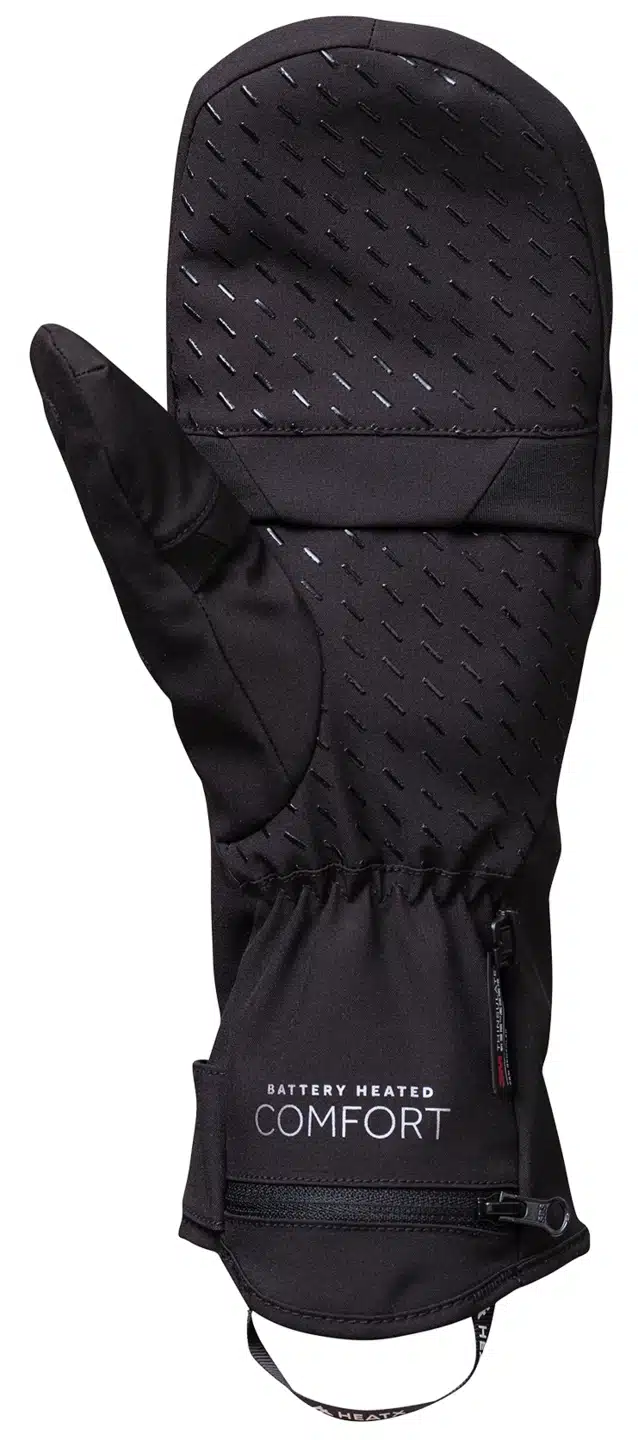 HeatX Pullover Mittens v2 Black - Battery Heated - Image 3