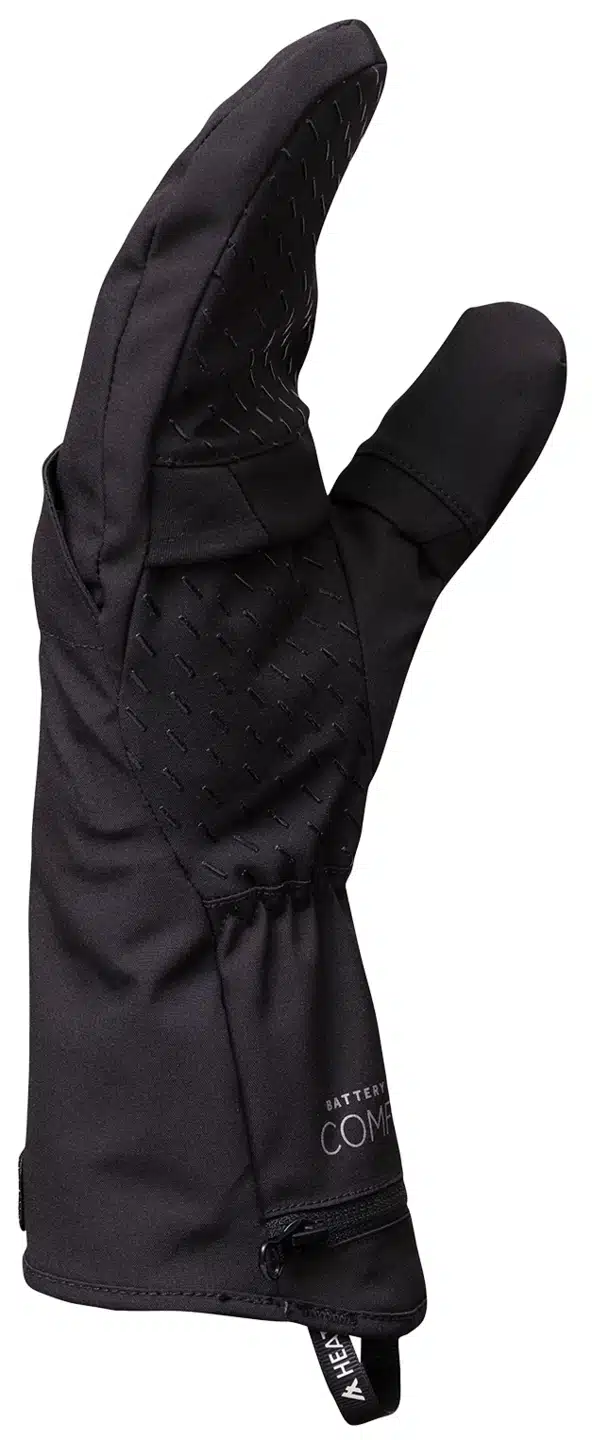 HeatX Pullover Mittens v2 Black - Battery Heated - Image 6