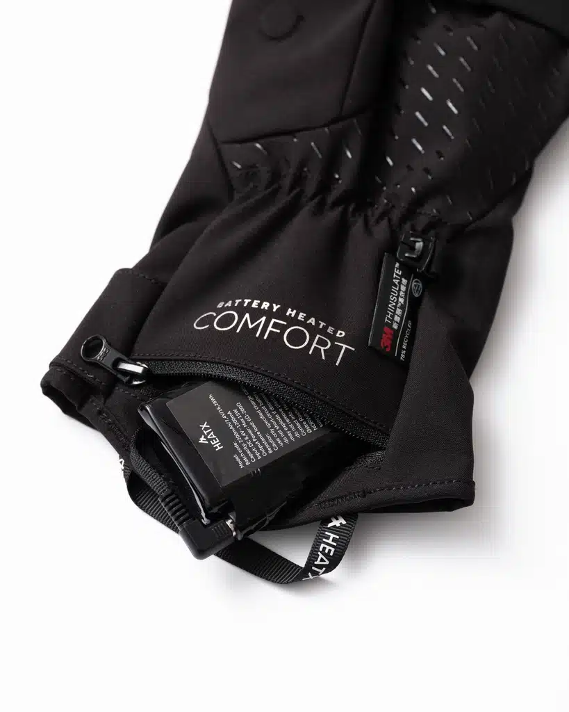 HeatX Pullover Mittens v2 Black - Battery Heated - Image 8